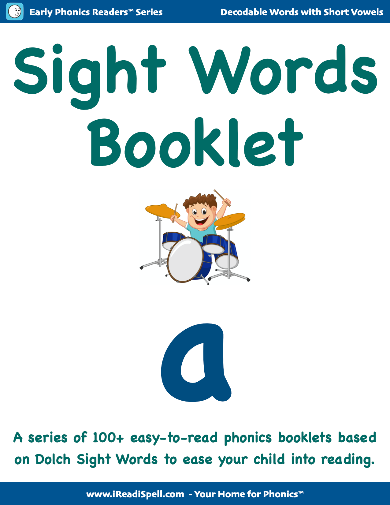 FREE Sight Words Booklets (Based on Dolch & Fry Word Lists & Phonics-based Short Vowels) - PDF Download