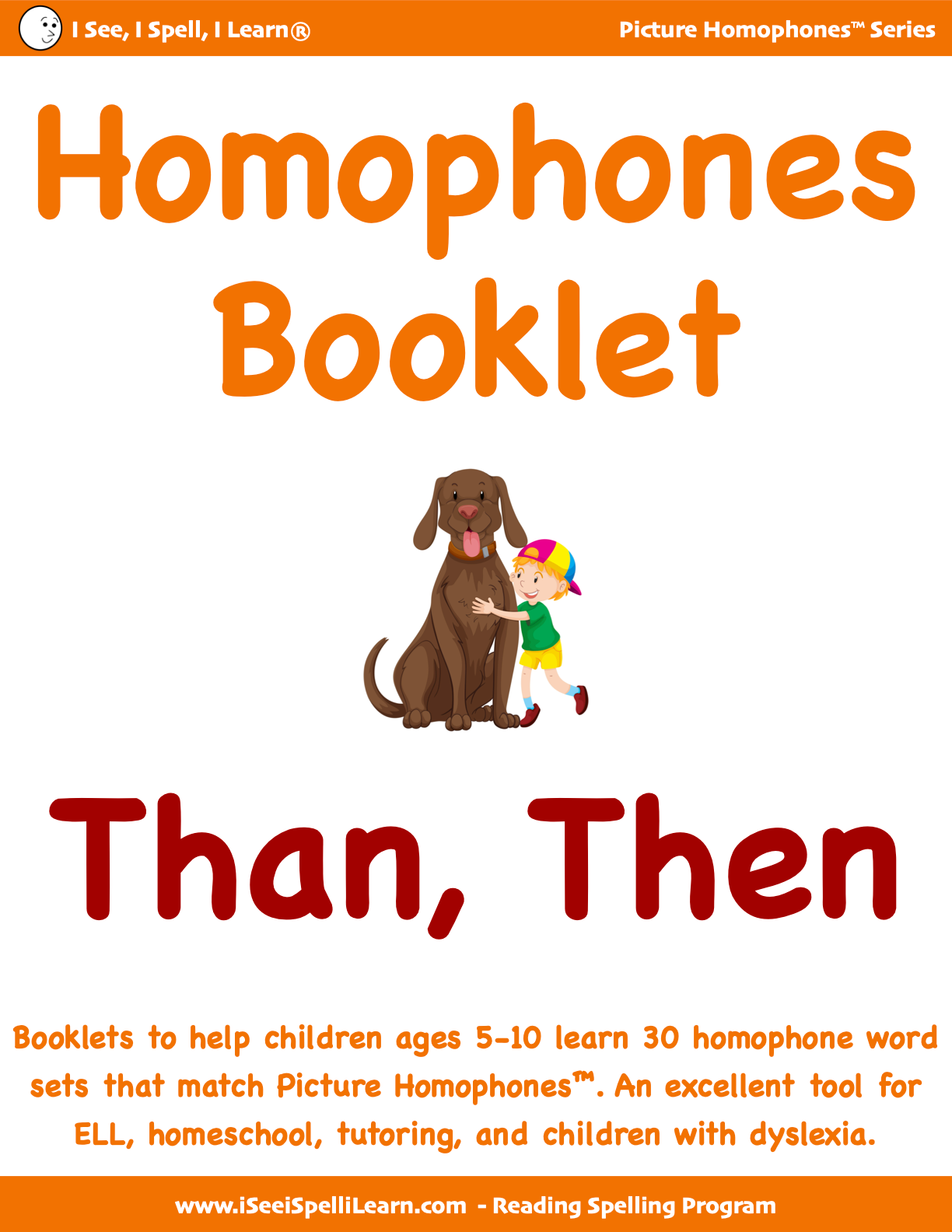 BUNDLE 1 Homophones Booklets - 15 Sets of 33 Homophones Words (15 eBooklets)