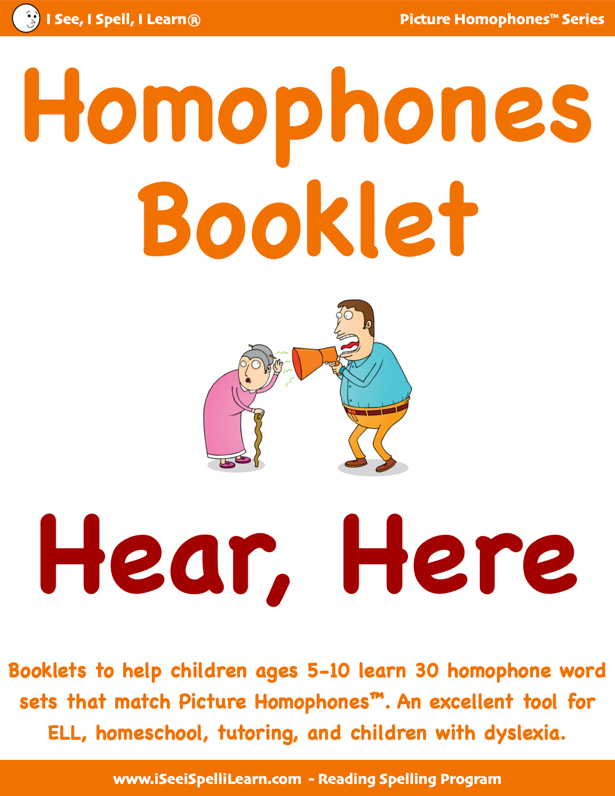 BUNDLE 1 Homophones Booklets - 15 Sets of 33 Homophones Words (15 eBooklets)